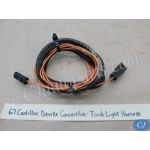 OEM 1966 1967 1968 1969 1970 1971 Cadillac Deville Eldorado Fleetwood Calais TRUNK LIGHT WIRE HARNESS PIGTAIL
